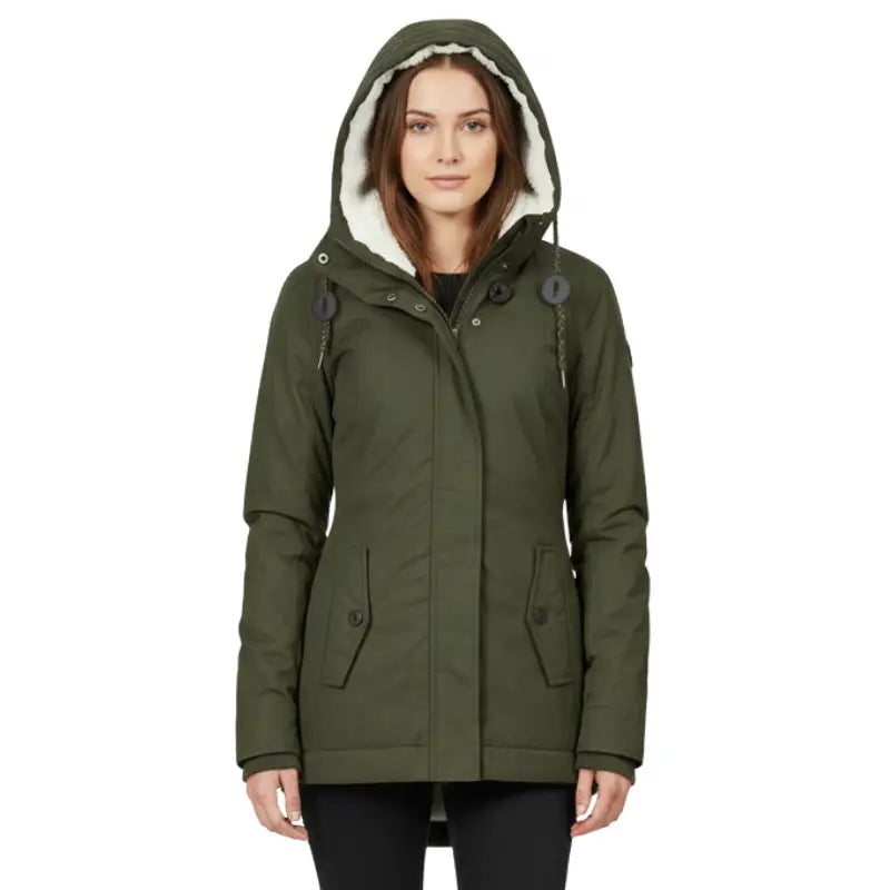 Parka femme militaire doublure sherpa chaude