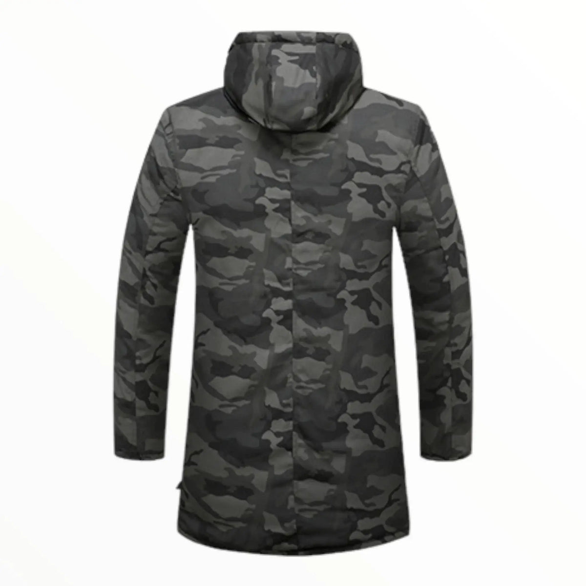 Parka militaire camouflage homme