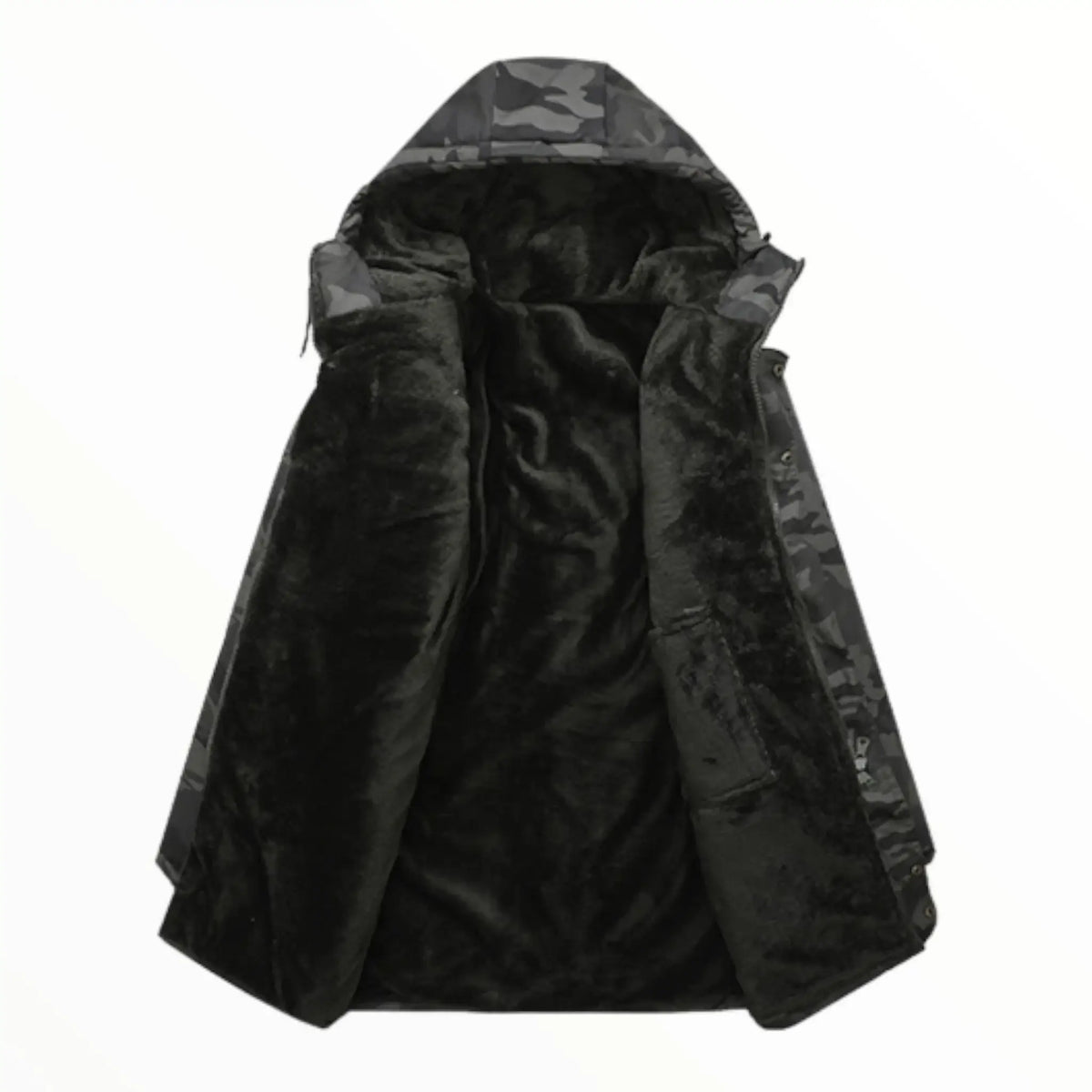 Parka militaire camouflage homme