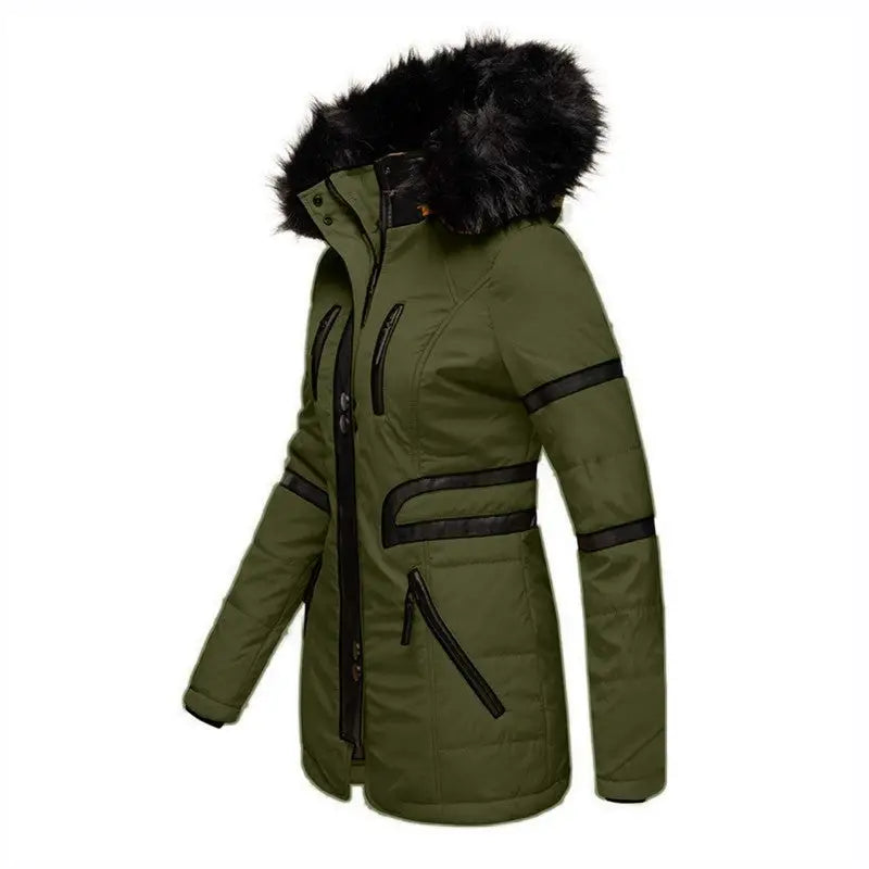 Parka militaire femme