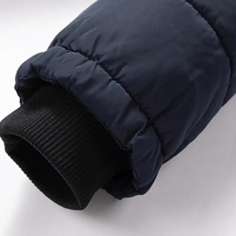 Parka militaire homme bleu
