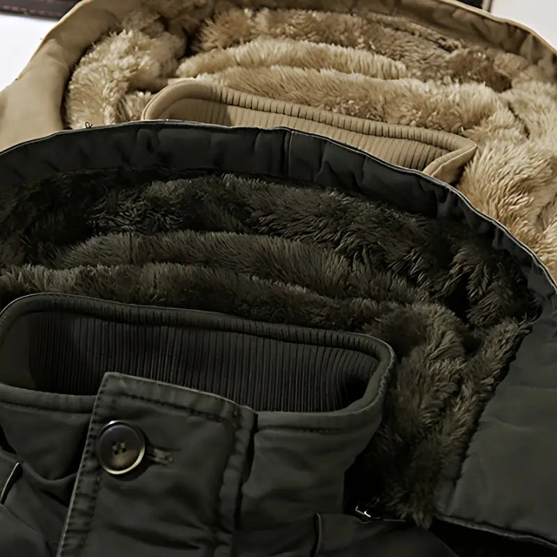 Parka militaire homme grande taille