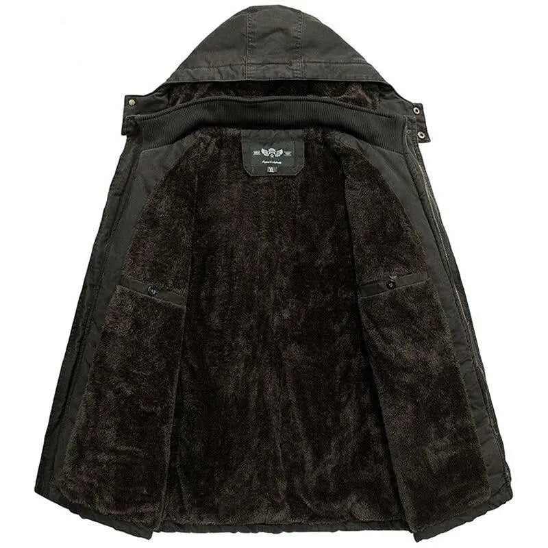 Parka militaire homme grande taille