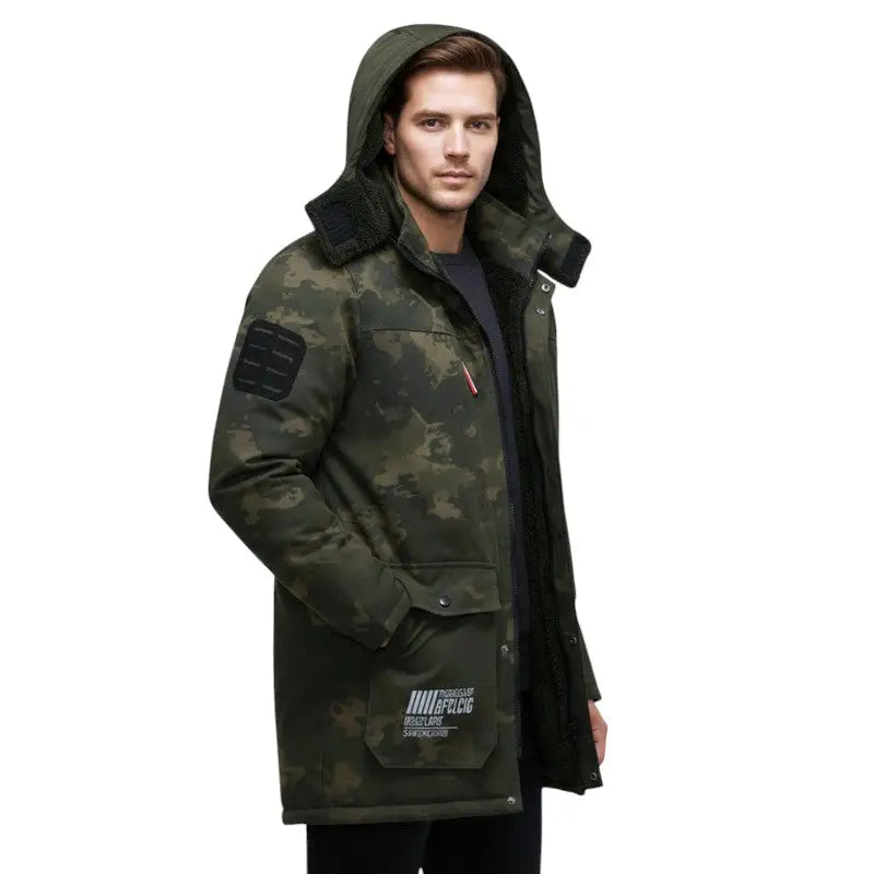 Parka militaire homme hiver