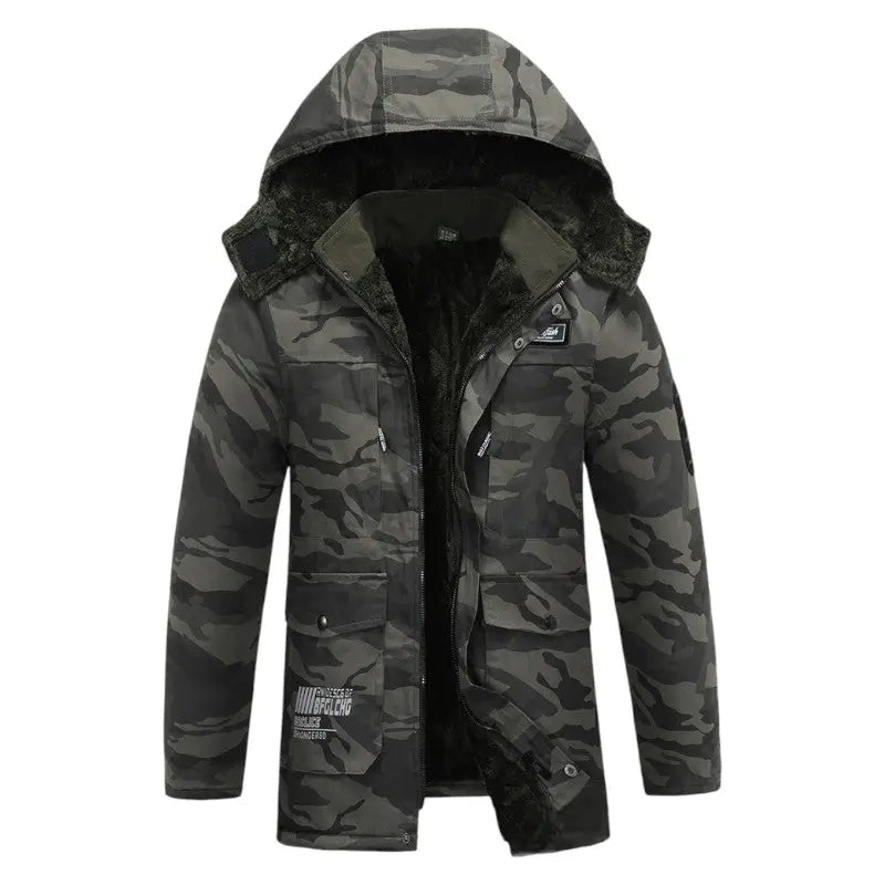 Parka militaire homme hiver