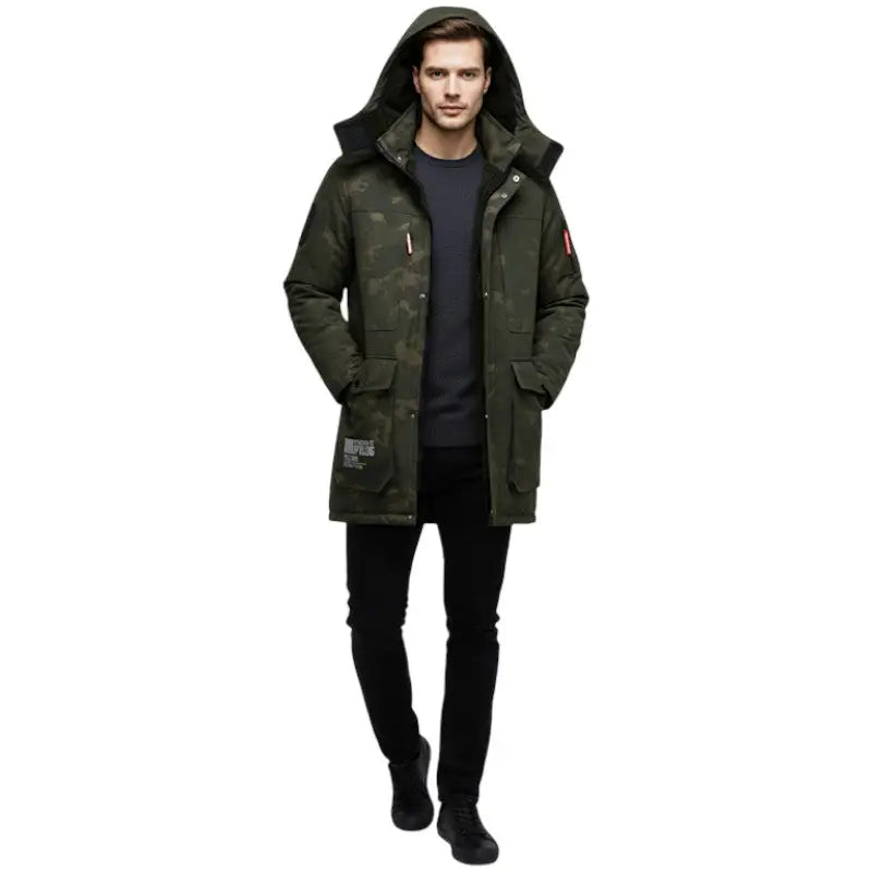 Parka militaire homme hiver