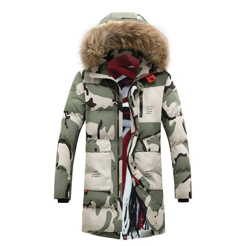 Parka militaire longue