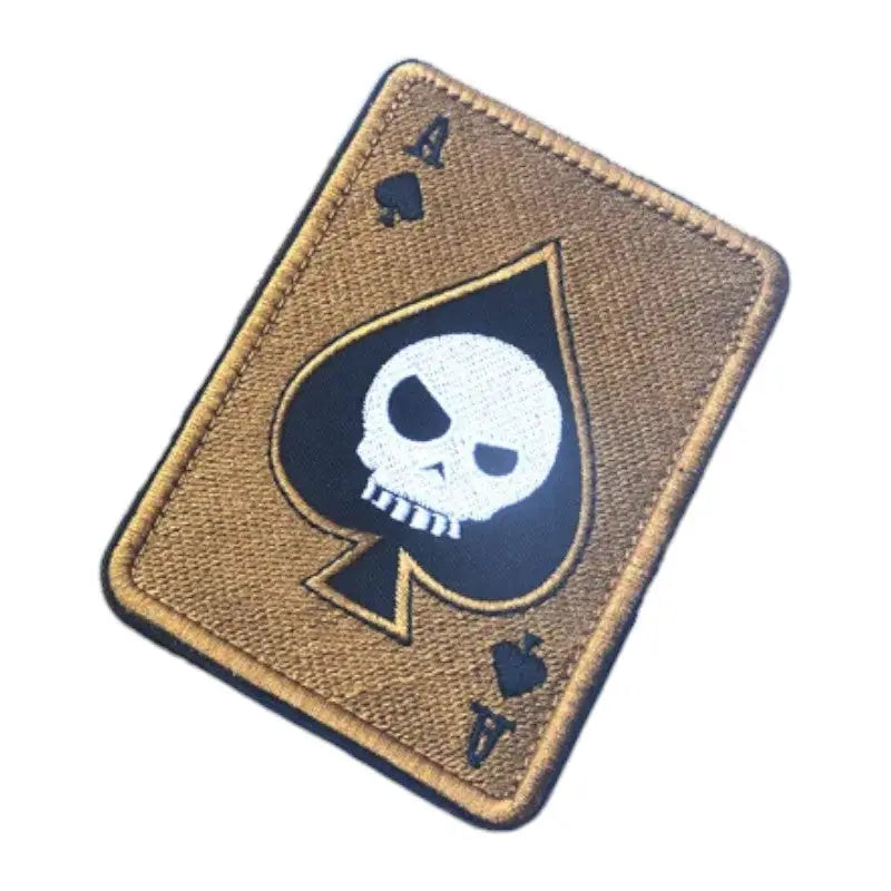 PATCH MILITAIRE - CARTE DE LA MORT