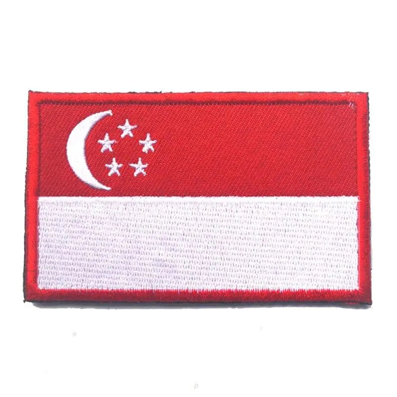 PATCH MILITAIRE - DRAPEAU BRODÉ