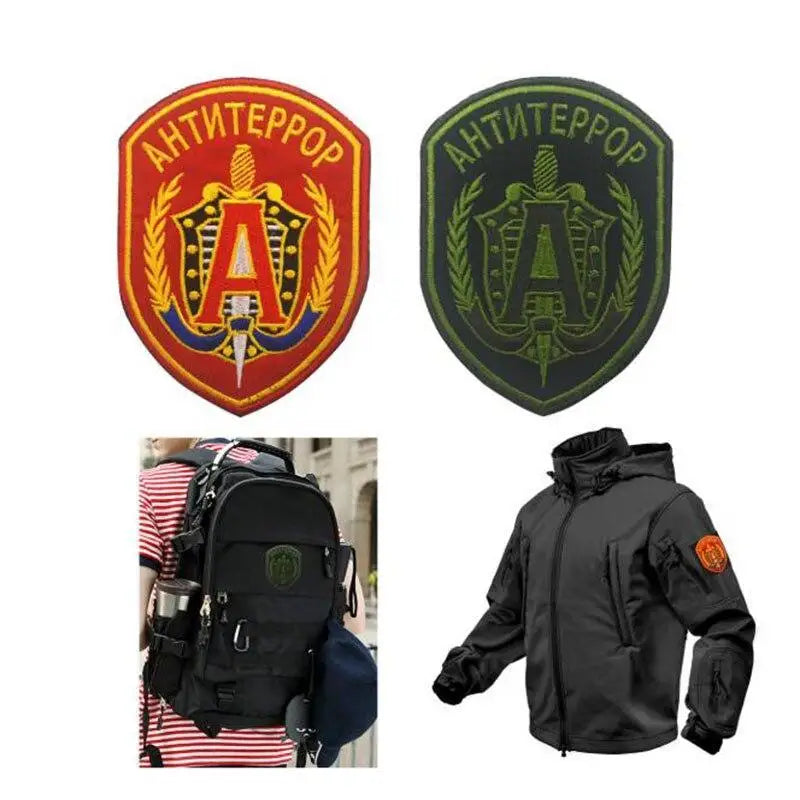 Patch militaire velcro brodé parachutiste