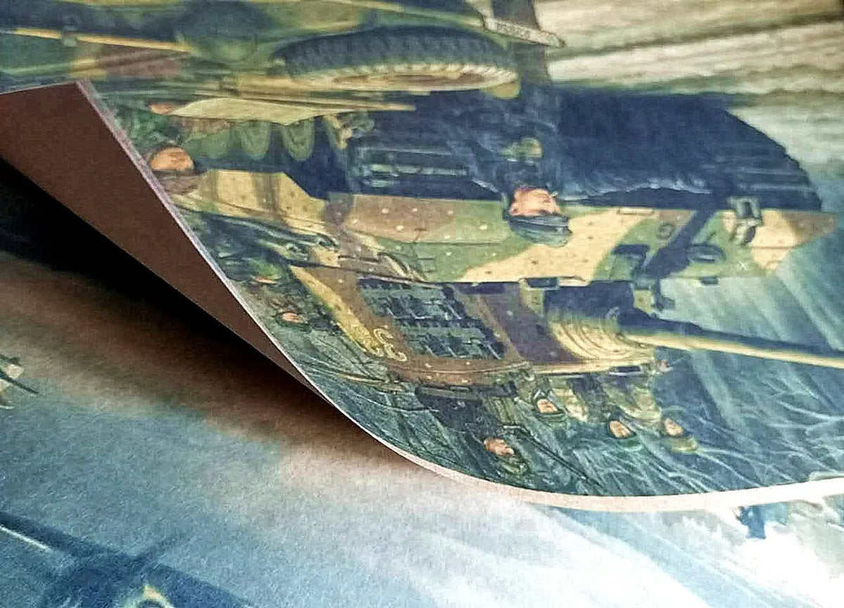 Peinture navire de guerre