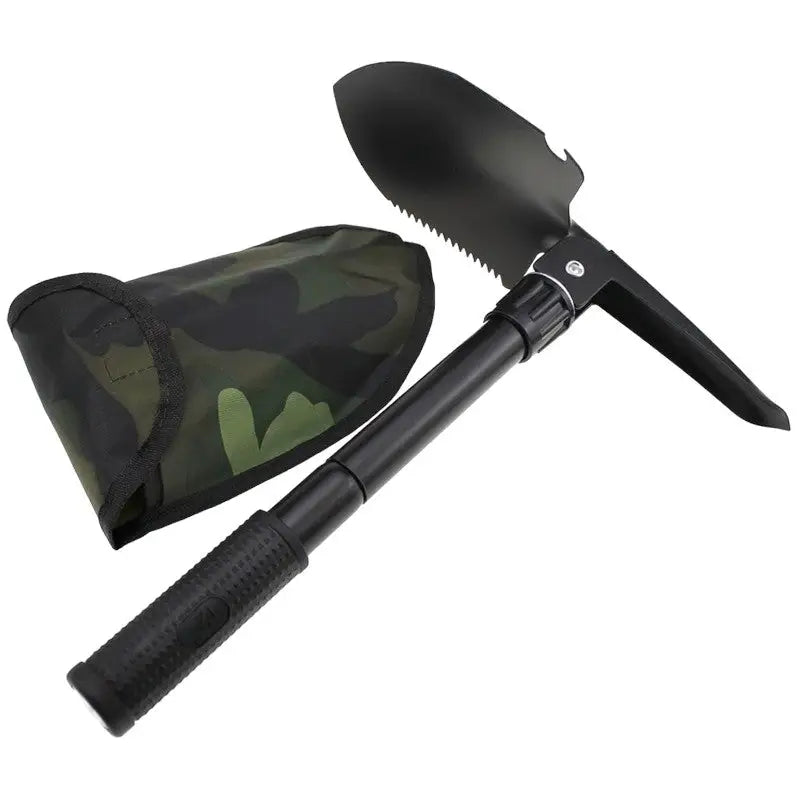 Pelle pliante de camping multifonctionnelle 5 en 1
