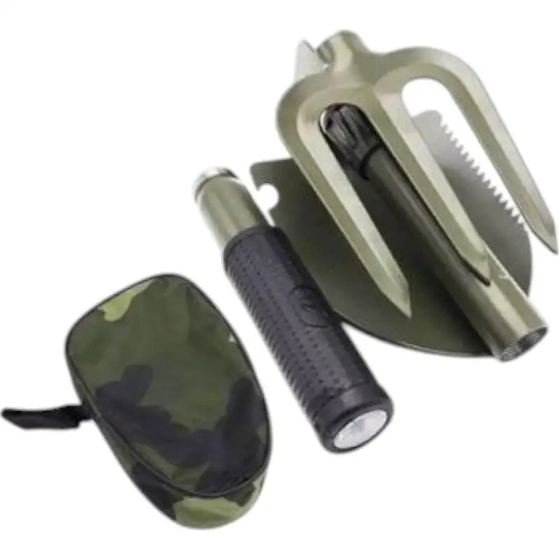 Pelle pliante militaire avec étui camouflage