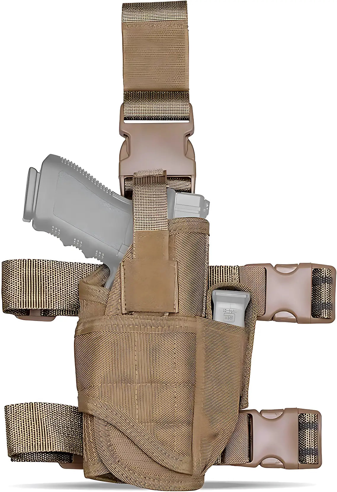 Holster de cuisse tactique avec sangle