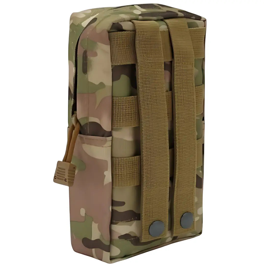 Pochette molle verticale en tissu Oxford déperlant
