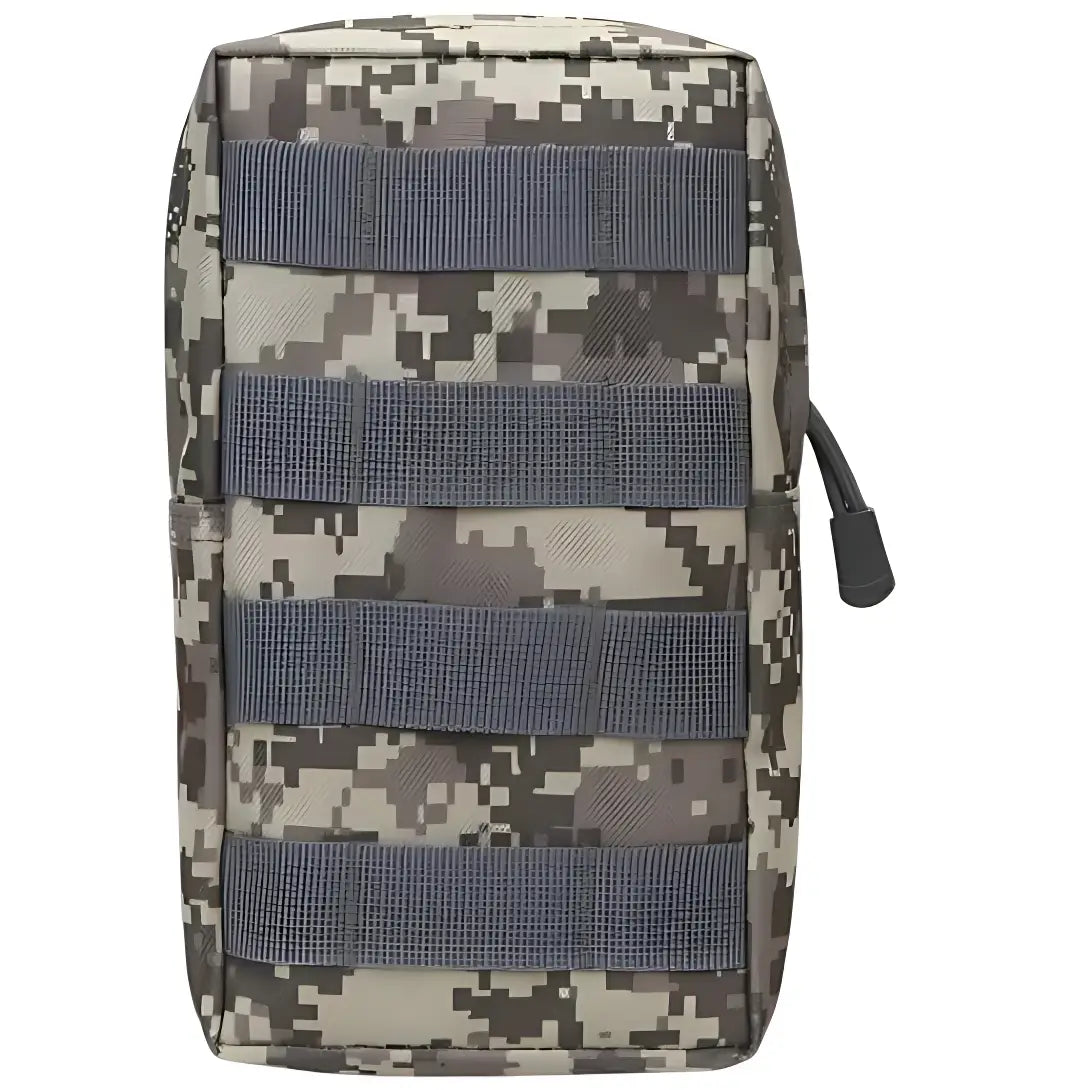 Pochette molle verticale en tissu Oxford déperlant