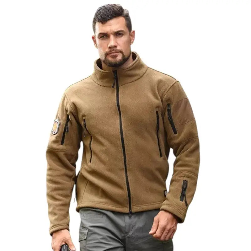 Polaire armée de terre à capuche zippée