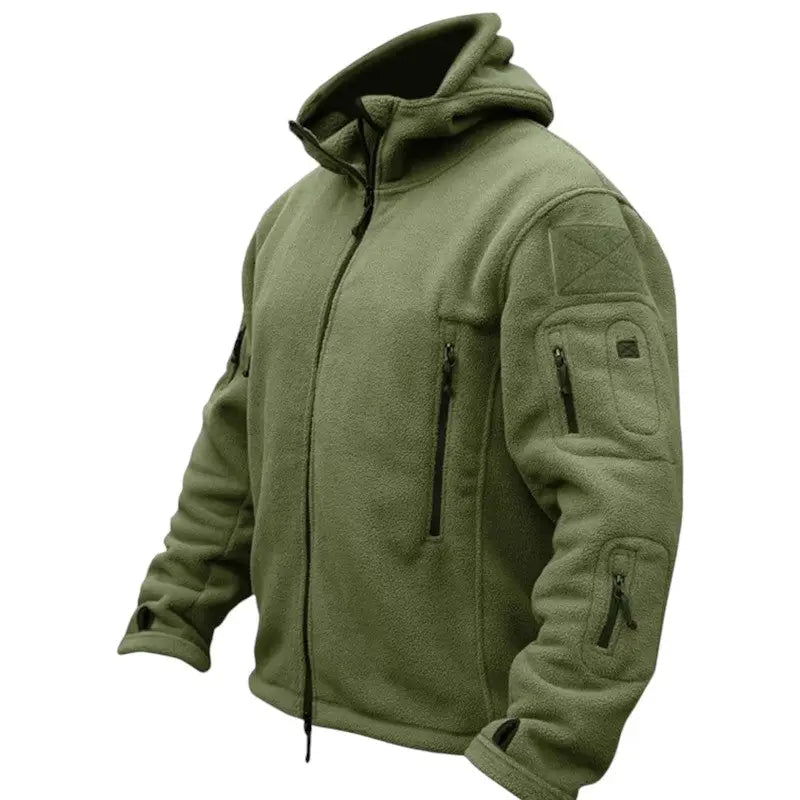 Polaire armée de terre à capuche zippée