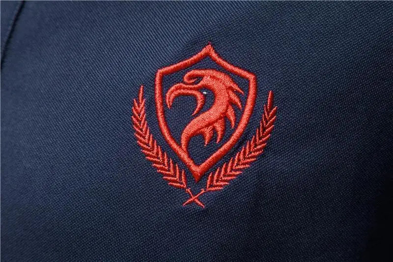 Polo bleu marine militaire