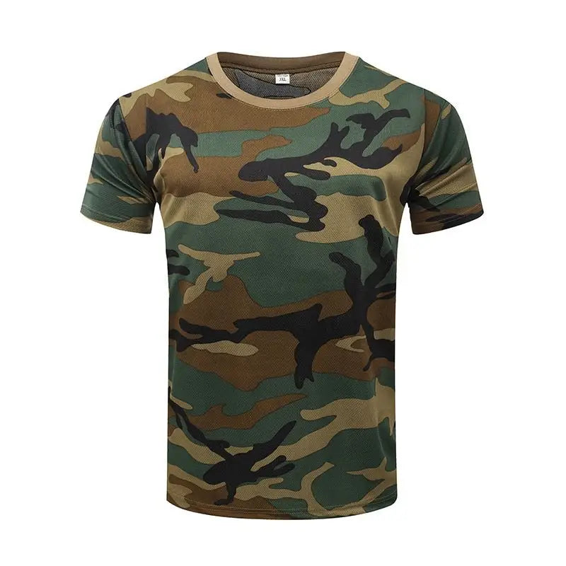T-shirt militaire homme camouflage