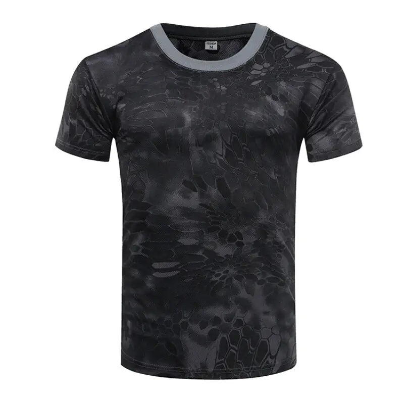 T-shirt militaire homme camouflage