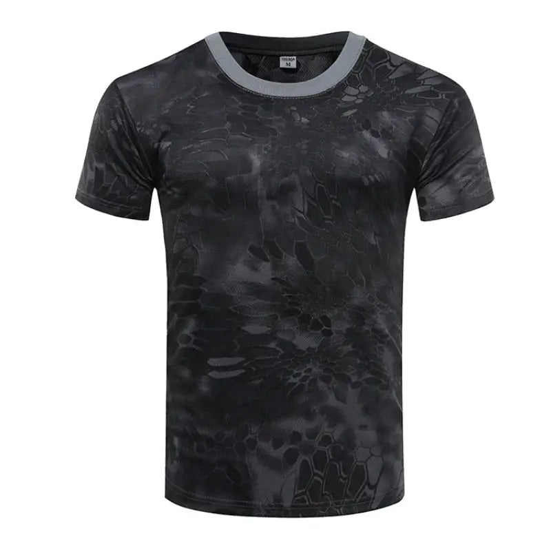 T-shirt militaire homme camouflage