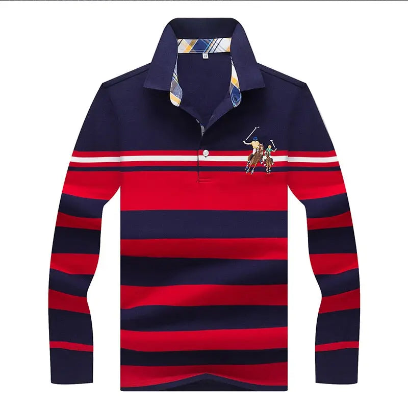 Polo style marin