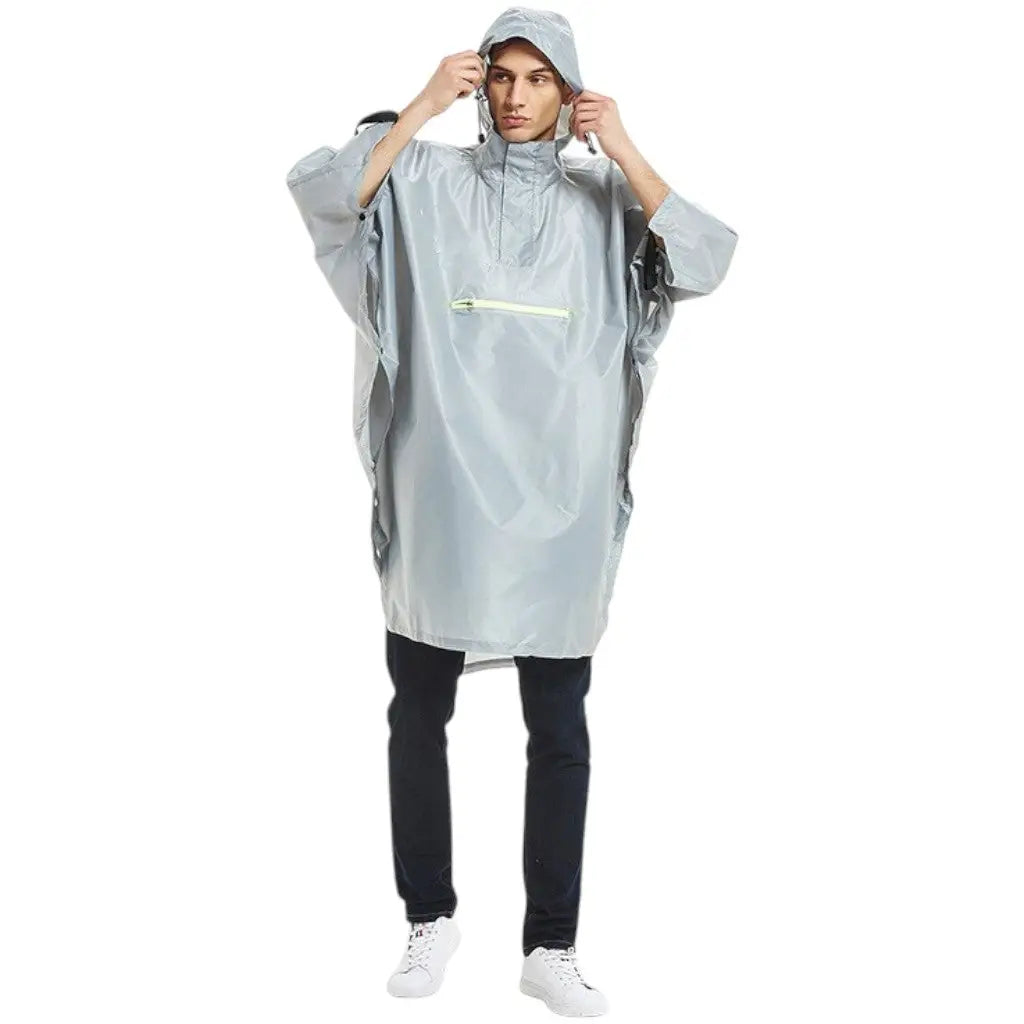 Poncho chasse orange