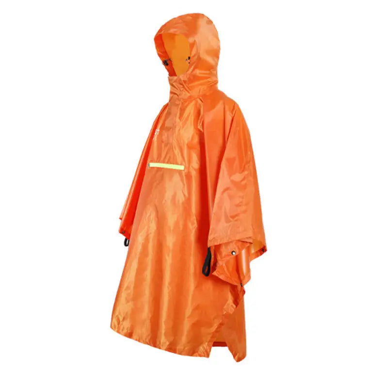 Poncho chasse orange