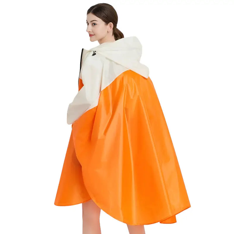 Poncho de pluie femme coupe-vent