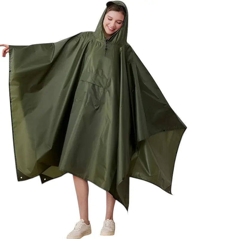 Poncho sans manche randonnée
