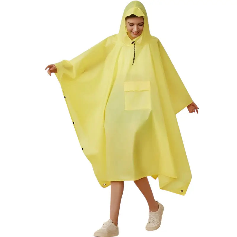 Poncho sans manche randonnée
