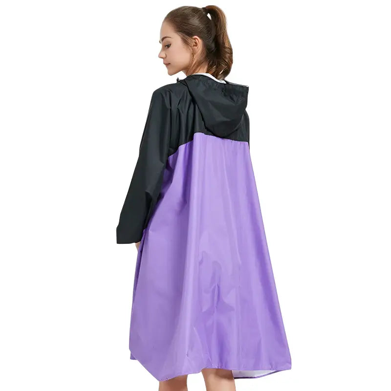 Poncho pluie femme ample