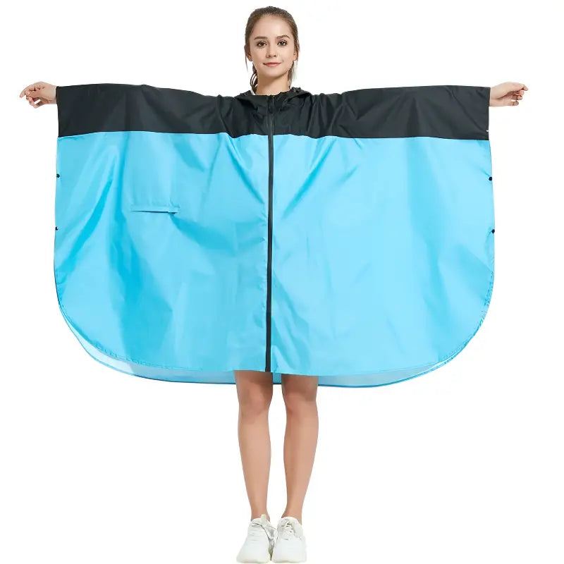 Poncho pluie femme ample