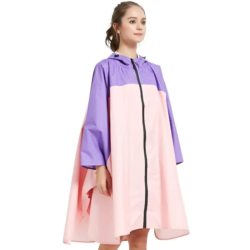 Poncho pluie femme ample