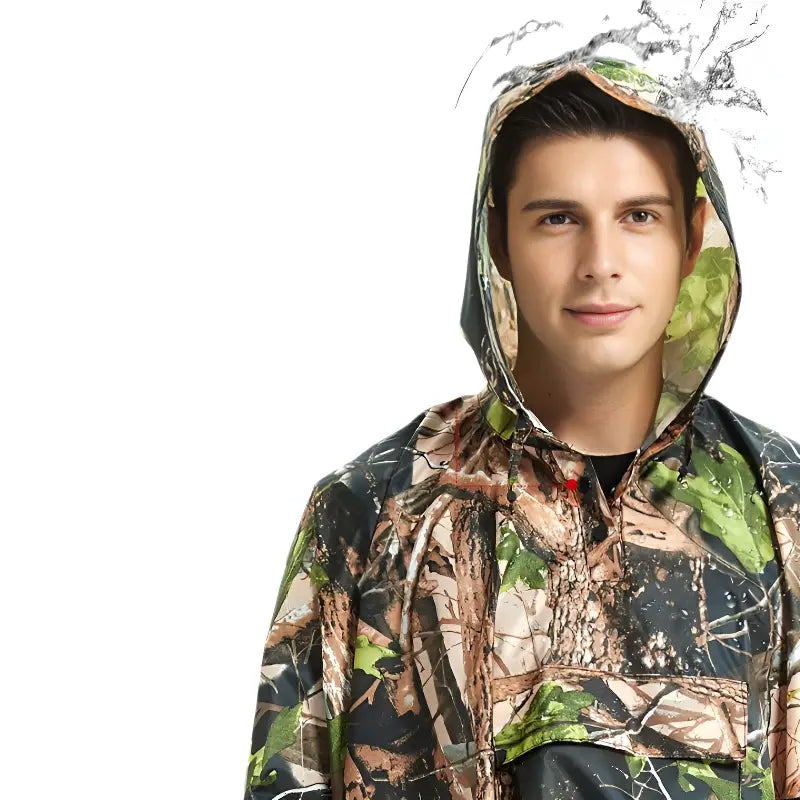 Poncho pluie randonnée