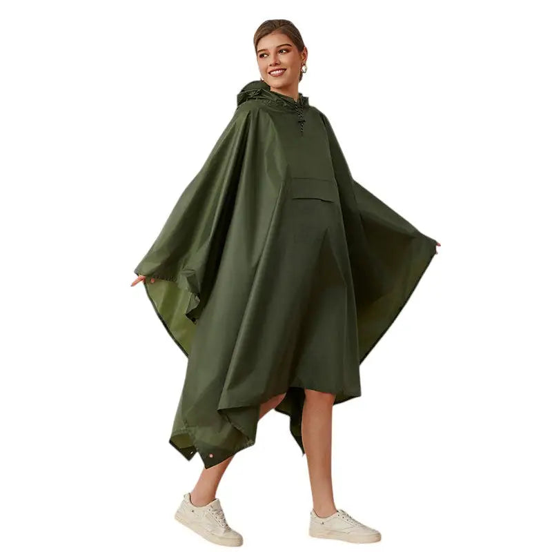 Poncho de pluie randonnée femme