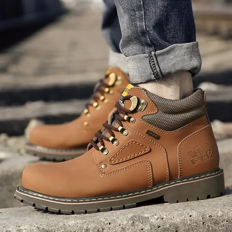 Bottines de Randonnée Homme - Style Rangers