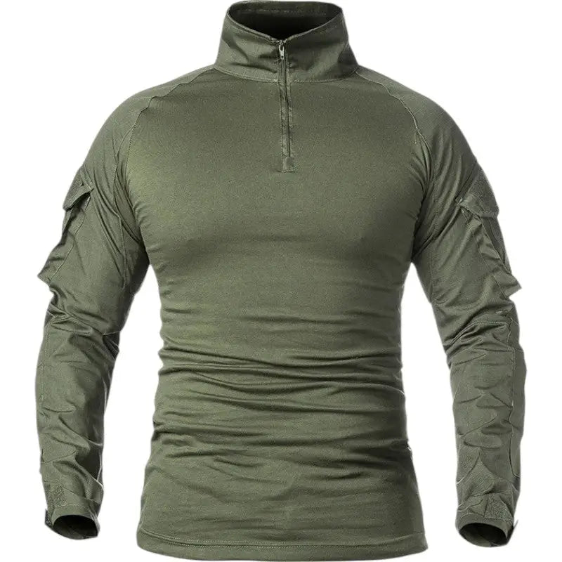Combat shirt UBAS col montant zippé