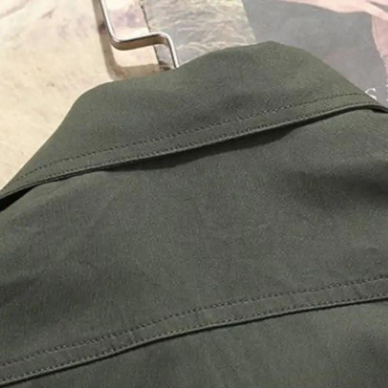 Chemise militaire verte homme