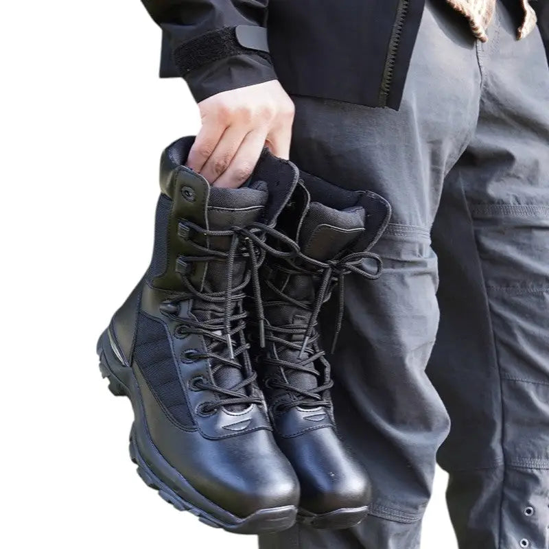 Rangers chaussures à zip latéral