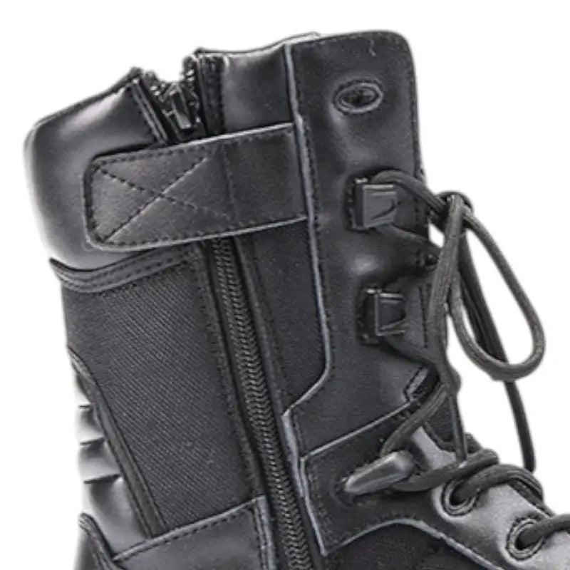 Rangers chaussures à zip latéral