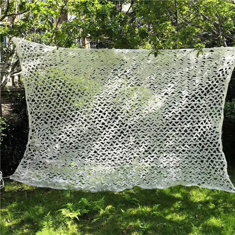Rideau filet de camouflage