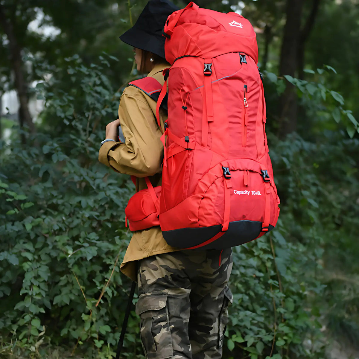 Sac à dos de randonnée 75L + 5L