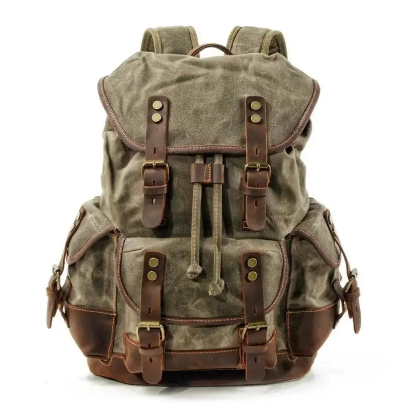 Sac à dos vintage homme militaire