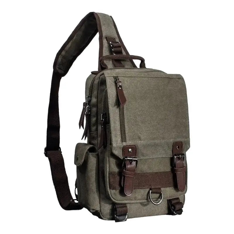 Sac bandoulière militaire vintage