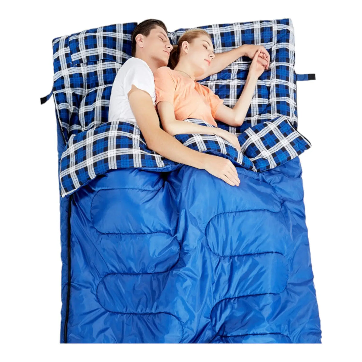 Sac de couchage 2 personnes 3 saisons camping outdoor