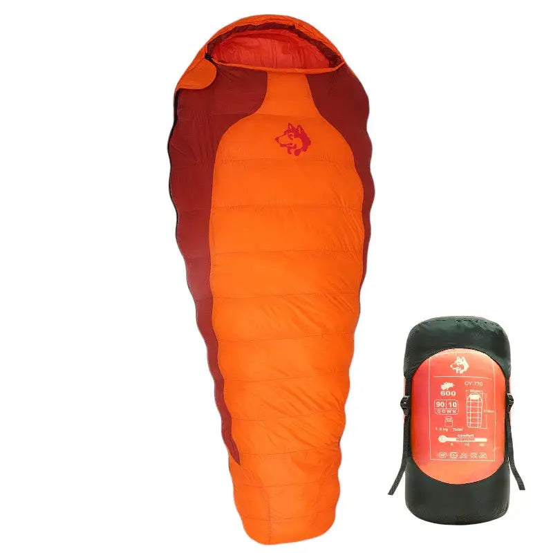 Sac de couchage duvet hiver