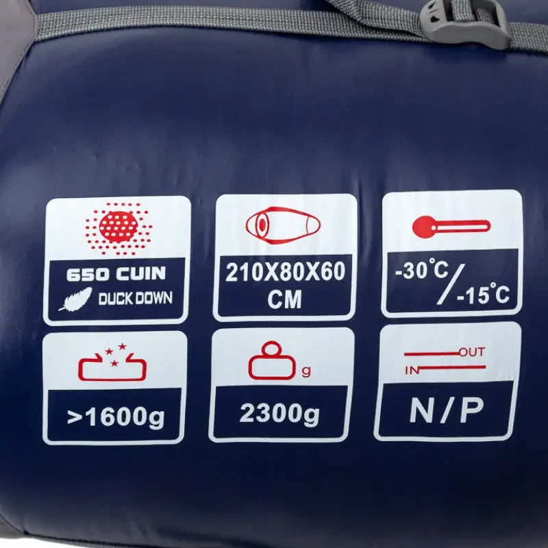 Sac de couchage duvet randonnée