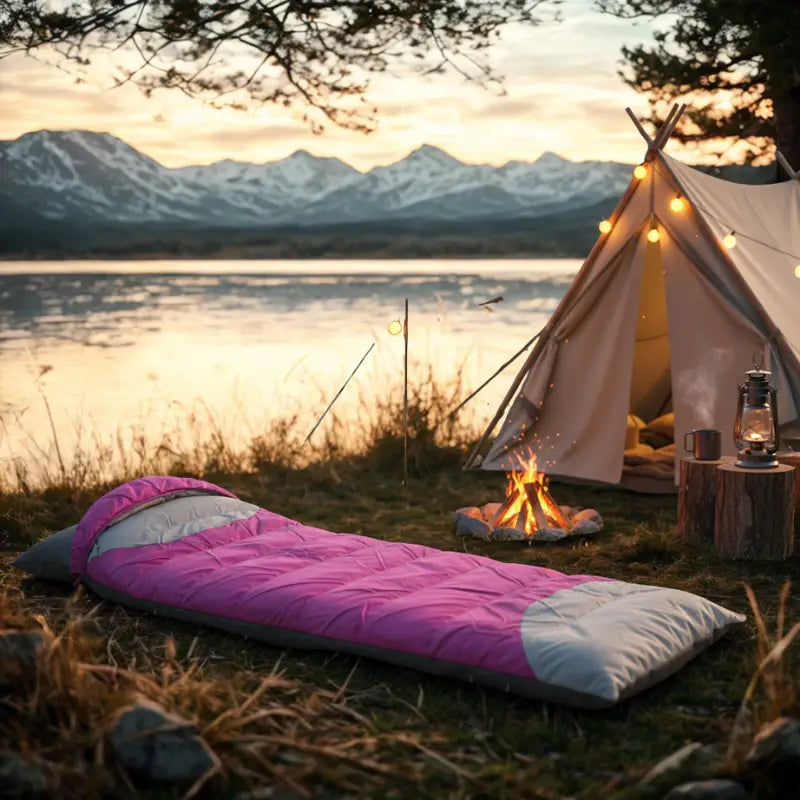 Sac de couchage montagne hiver